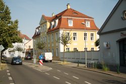 Oberdorfstraße: Die Stötteritzer wünschen sich hier Tempo 30. Foto: Ralf Julke