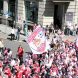 RBL-Fanmarsch am 8. Mai 2015 auf der Jahnallee. Geschätzt 800 waren dabei. Foto: L-IZ.de