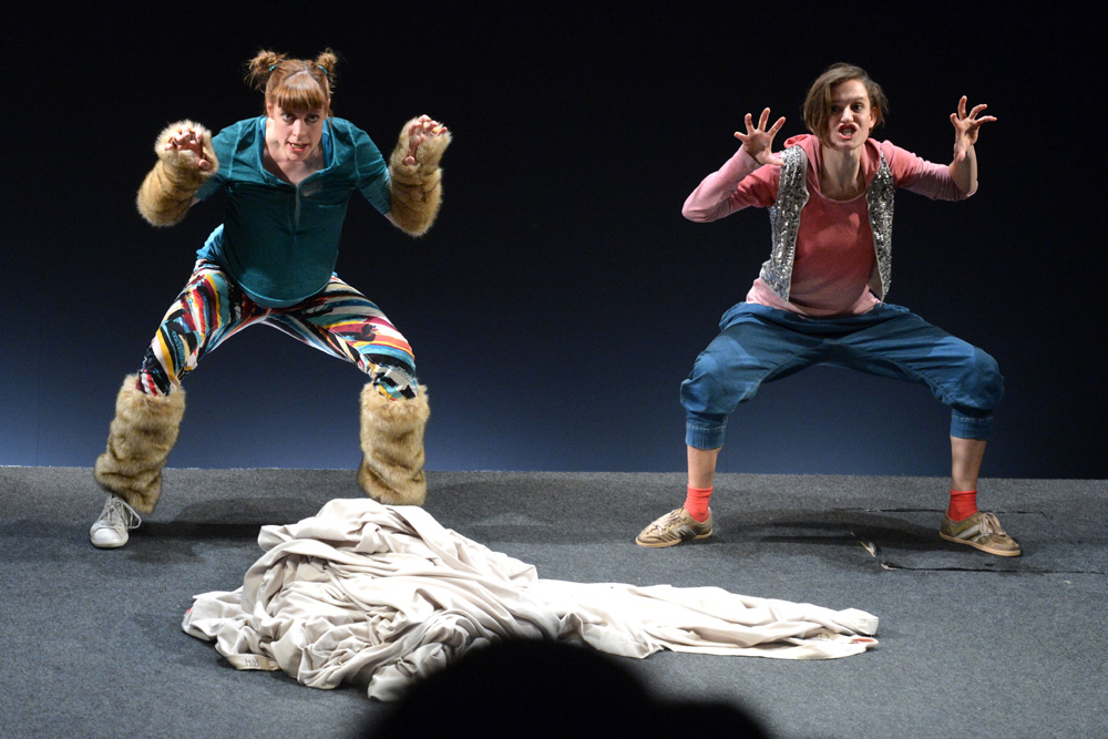 „Trau dich!“ mit der Kompanie Kopfstand. Foto: BZgA, Porsdorf