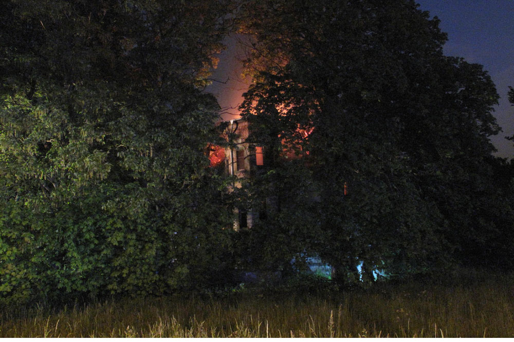 Die alte Villa war nicht mehr zu retten. Foto: PD Leipzig