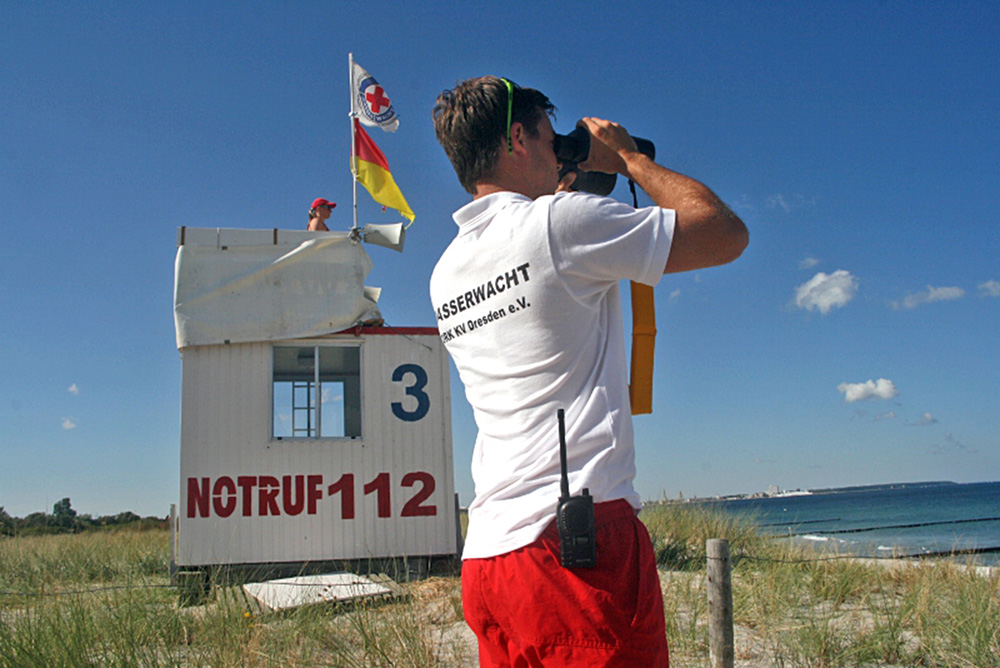 DRK Wasserwacht im Einsatz. Foto: DRK LV Sachsen e.V.