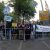20:35 Uhr Gegen - Protest am Nordplatz begrüßt die rund 400 Legidas. Foto: L-IZ.de