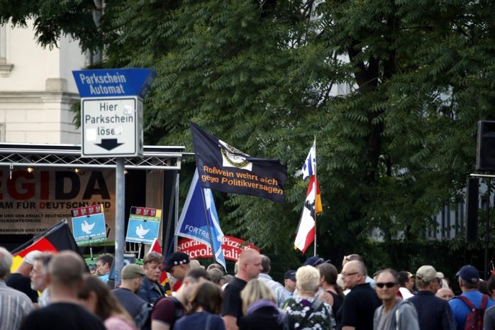 Auch Roßwein wehrt sich heute wieder intensiv (nach dem Marsch). Foto: L-IZ.de