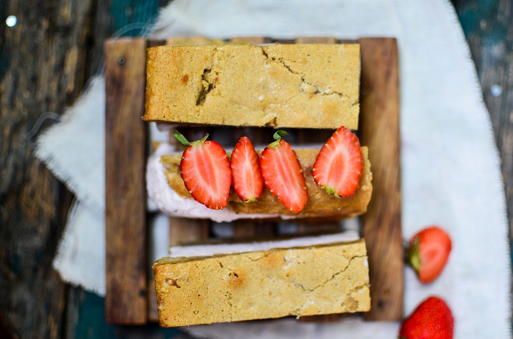 Blondie-Strawberry-Icecream-Sandwich. Foto: Maike Klose