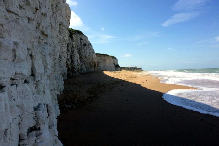 Sehnsuchtsorte in England - Die Küste bei Dover. Foto: L-IZ.de