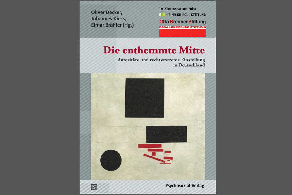 Die neue Studie: Die enthemmte Mitte. Cover: Psychosozial Verlag