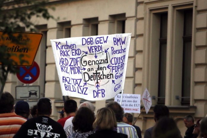 Bei LEGIDA erklärt jemand selbst die Angst in ganz kurzer Form. Foto: L-IZ.de