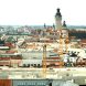 Blick auf die Dächer von Leipzig.