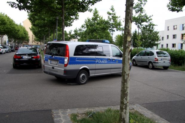 Verstärkte Polizeistreifen am Rabet an der Eisenbahnstraße. Foto: L-IZ.de