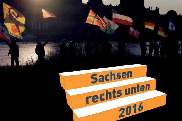 Auszug Cover „Sachsen rechts unten“. Quelle: Kulturbüro Sachsen