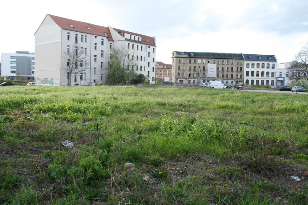 Auch östlich des Hauptbahnhofs soll wieder gebaut werden - aber bislang keine Sozialwohnungen. Foto: Ralf Julke