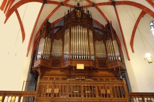 Sauer-Orgel der Thomaskirche. Foto: Thomaskirche