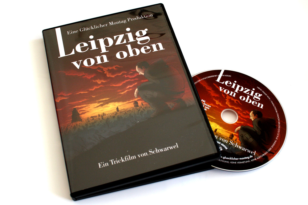 Schwarwel: Leipzig von oben. Foto: Ralf Julke