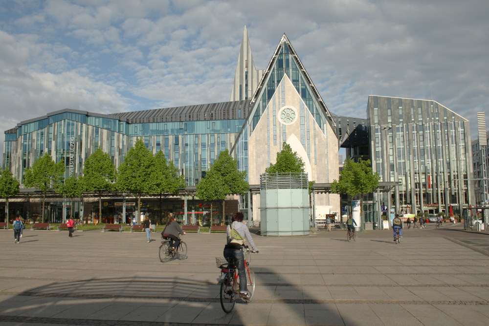 Hauptgebäude der Uni Leipzig am Augustusplatz. Foto: Ralf Julke