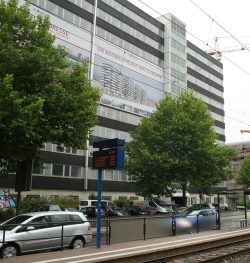 Aus dem einstigen Technische Rathaus wird ein Vertical Village. Foto: Ralf Julke
