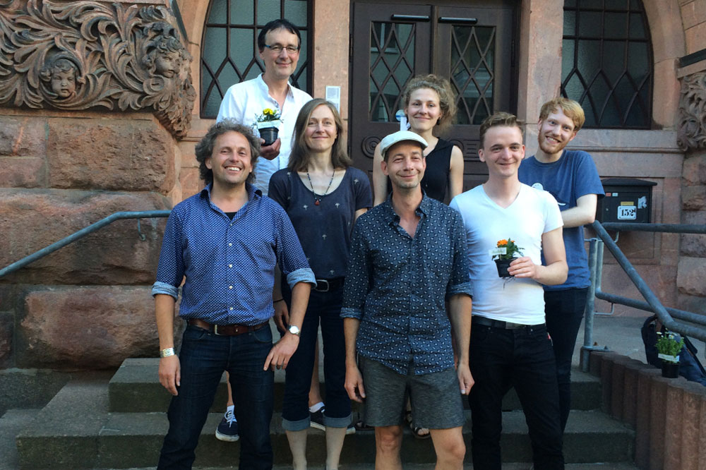 Ökolöwen Vorstand 2016. Foto: Ökolöwe