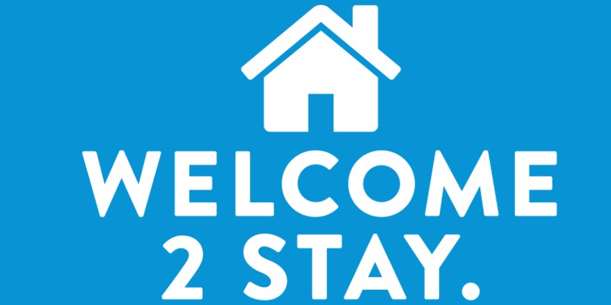 Flüchtende sollen kommen und bleiben dürfen. Screenshot: welcome2stay.org