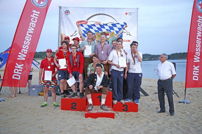 Sieger Männer-Team. Foto: DRK LV Sachsen e.V.