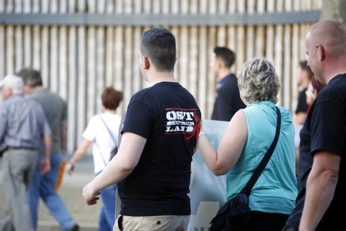 Die stolze Heimat (wirtschaftlich schwächeres) Ostdeutschland. Foto. L-IZ.de