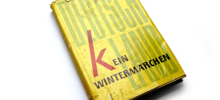Arnolt Bronnen: Deutschland. Kein Wintermärchen. Foto: Ralf Julke