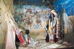 Diorama „Indianer Nordamerikas“. Foto: Karl-May-Museum Radebeul, Dietmar Berthold, 2002
