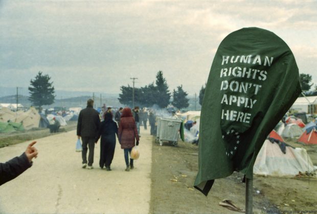 Im Auffanglager Idomeni. Foto: Maximilian Schulz