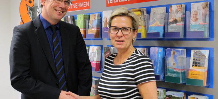 Verbraucherschutzministerin Barbara Klepsch und Andreas Eichhorst, Vorstand der Verbraucherzentrale Sachsen. Foto: VZS