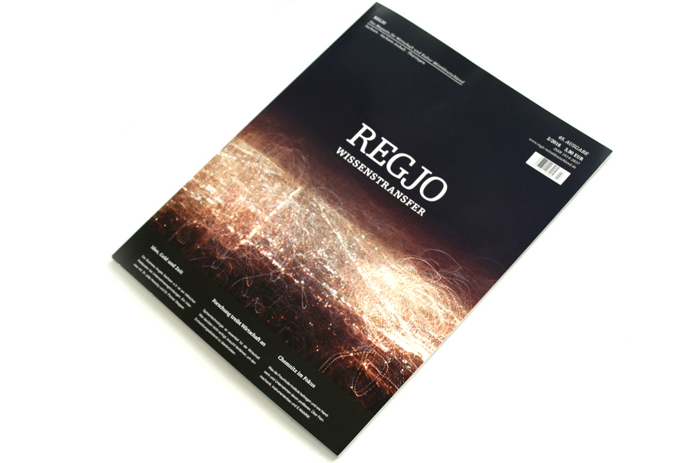 „Regjo“-Heft 2 / 2016: Wissenstransfer. Foto: Ralf Julke