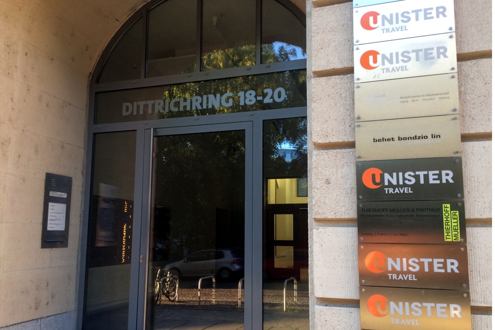 Unisters Bürozentrale in Sachen Reisen und mehr am Dittrich-Ring. Foto: L-IZ.de