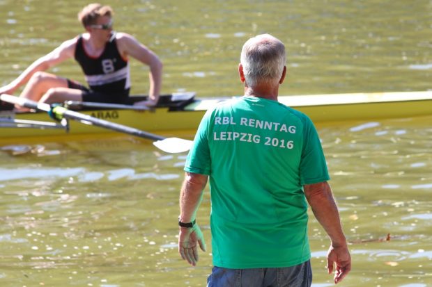 Fast zehn Stunden dauerte das Ruder-Spektakel auf dem Leipziger Elsterflutbett. Foto: Jan Kaefer