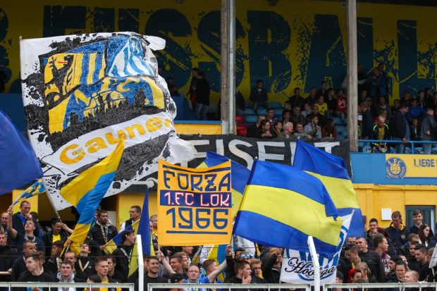 Dritter Regionalliga-Feiertag für die Fans des 1. FC Lok. Foto: Jan Kaefer