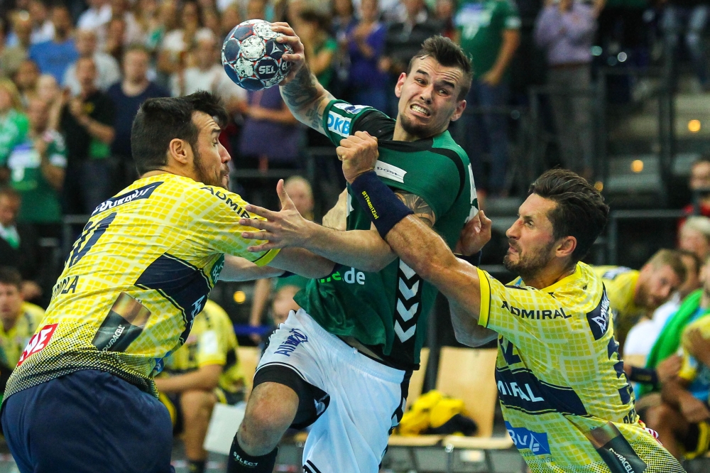 Roman Becvar und seine DHfK-Kollegen boten dem Deutschen Meister bis zur letzten Sekunde eine hart umkämpfte Partie. Foto: Jan Kaefer