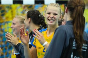 Shenia Minevskaja stand die Freude über den Sieg buchstäblich ins Gesicht geschrieben. Foto: Jan Kaefer