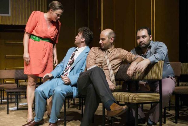 Gespielte Ostalgie. Foto: Rolf Arnold