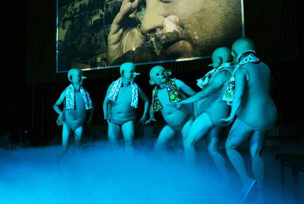 „89/90“ am Schauspiel Leipzig. Foto: Rolf Arnold