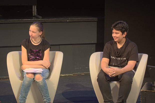 Die Kindergastgeber. Foto: Alexander Böhm