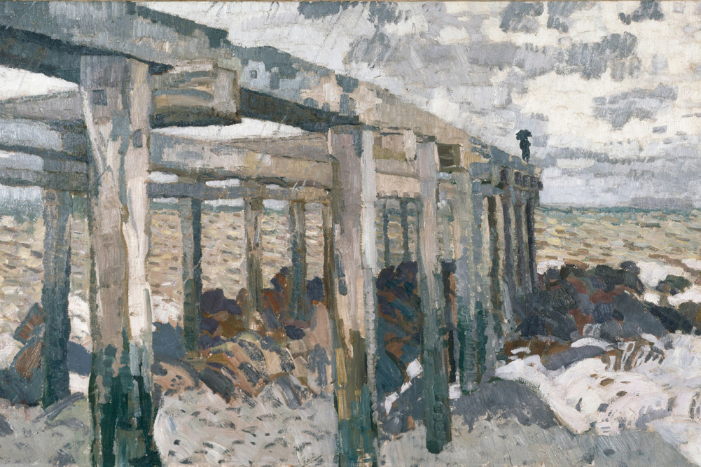 Max Beckmann: Sumpfblumen, 1907 (Ausschnitt). Copyright: VG Bild-Kunst Bonn, 2016