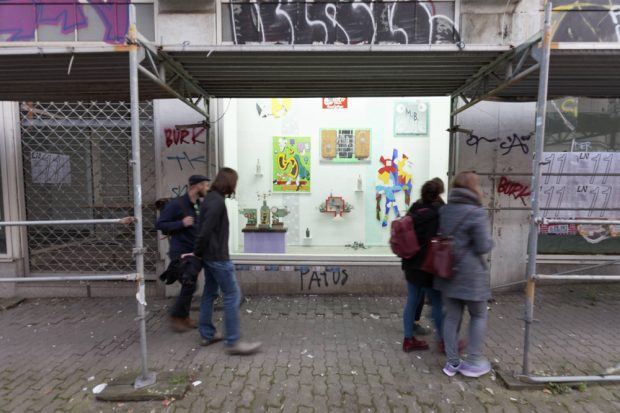 Schaufenster zum Lindenow Nr. 11. Foto: dotgain