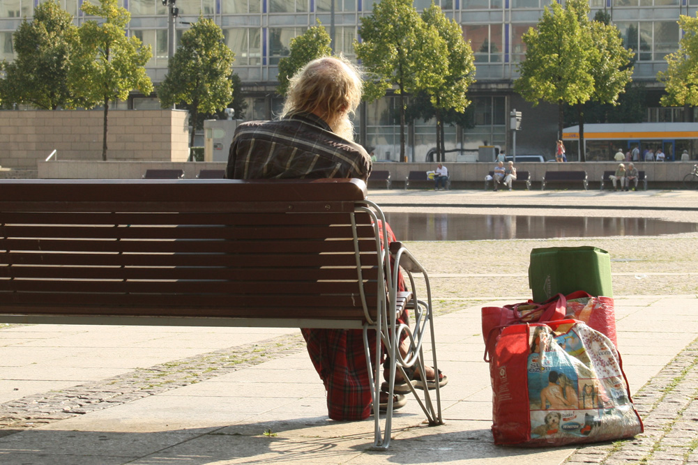 Im Sommer wenigstens ein sonniges Plätzchen. Foto: Ralf Julke