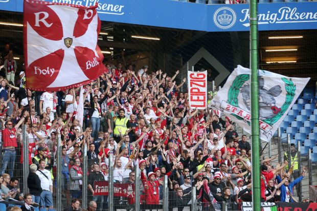 Erster Auswärtssieg für die RB Leipzig. Foto: GEPA Pictures