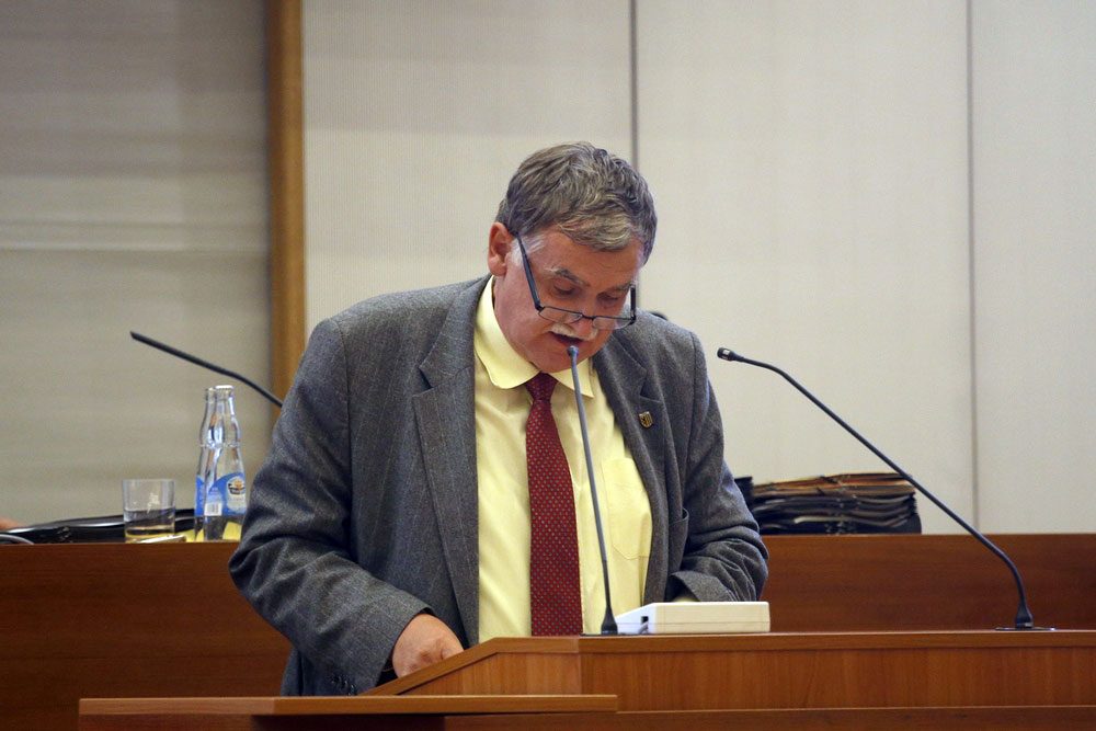 Siegfried Schlegel (Die Linke). Foto: Alexander Böhm