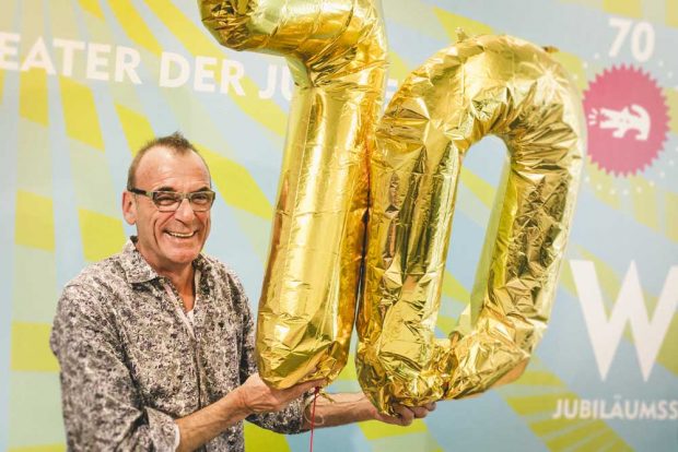 TdJW-Intendant Jürgen Zielinski freut sich auf die Jubiläumsspielzeit. Foto: Sebastian Schimmel.