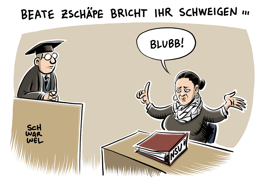 Karikatur: Schwarwel