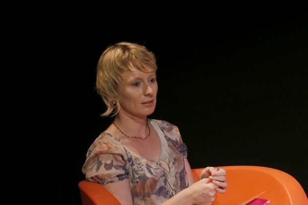 Verwaltungsdirektorin des Theaters der Jungen Welt Lydia Schubert. Foto: Alexander Böhm