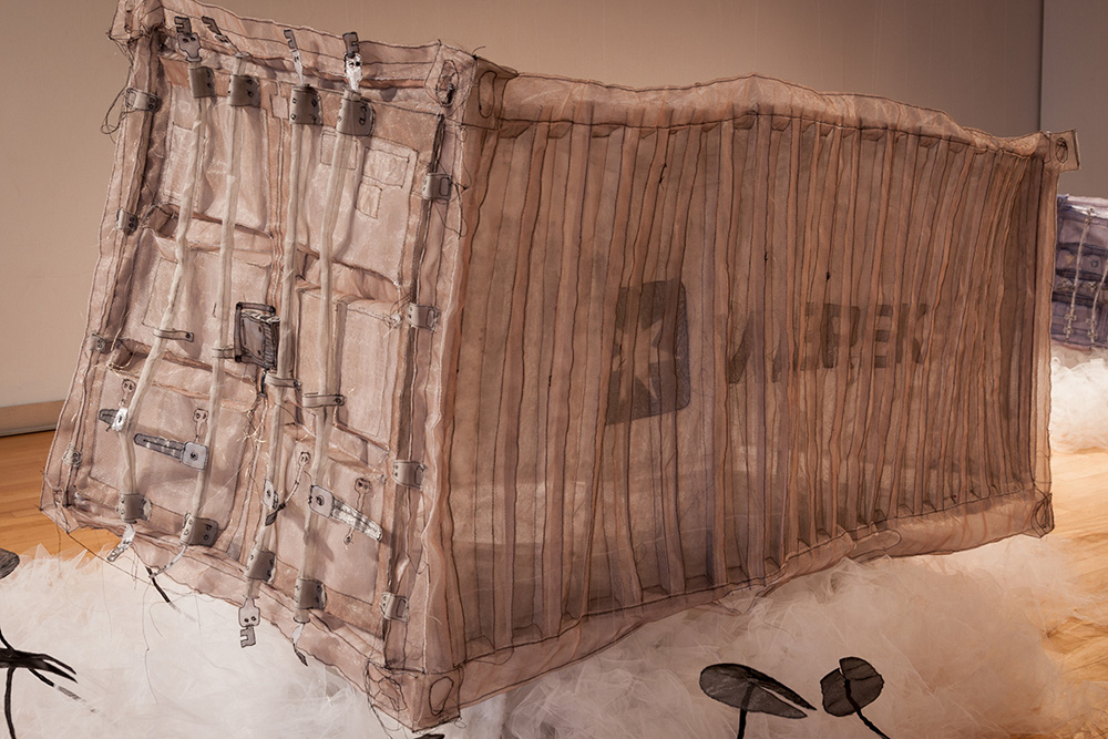 Jannick Deslauriers: Conteneur. Foto: Art Mûr Leipzig