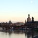 Barockes Ambiente und Pegida-Heimat. Die Stadt Dresden im Abenddämmerlicht. Foto: L-IZ.de