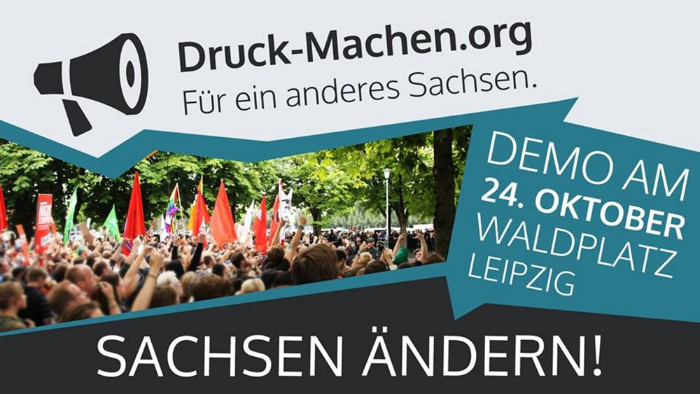 Einladung zur Demo am 24. Oktober. Screenshot: L-IZ