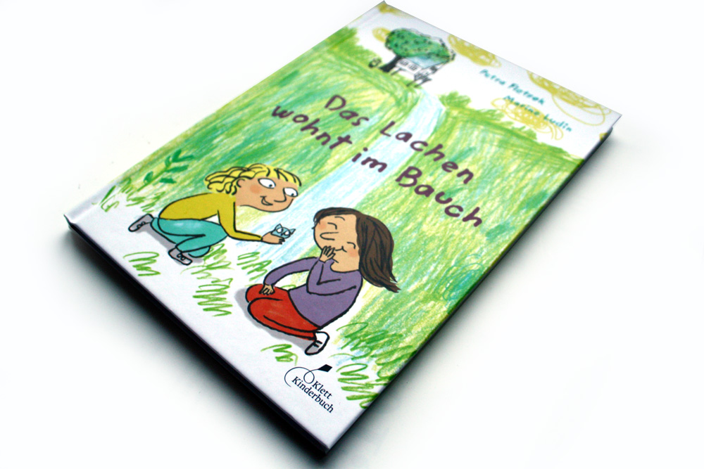 Petra Fietzek, Marine Ludin: Das Lachen wohnt im Bauch. Foto: Ralf Julke