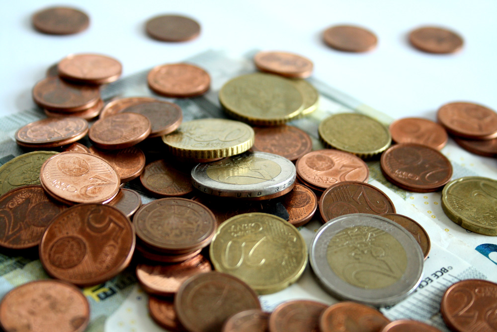 Schön gestreute Geldanlage. Foto: Ralf Julke