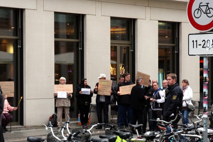 Trotz Mobilisierung. Von Legida und GIDA regional kamen 12. Foto: L-IZ.de